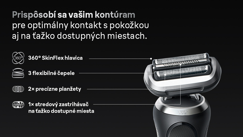 Holiaci strojček Braun Series 7 72-C7200cc