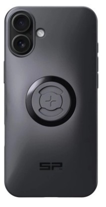 Kryt na mobil SP Connect SPC+ na Apple iPhone 17 v čiernej farbe