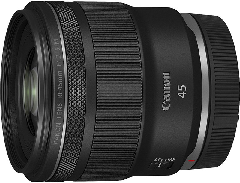 Pevný základný objektív Canon RF 45 mm f/1.2 STM