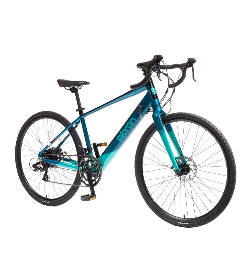 Elektrobicykel OLPRAN e-Gravel 17" čierna / zelená