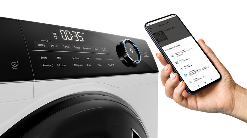 Práčka so sušičkou Haier HWD80B14959S8U1S antracitová farba Práčka so sušičkou Haier HWD80B14959S8U1S antracitová farba