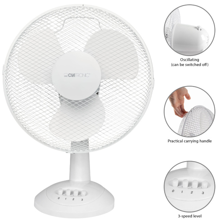 Ventilátor stolný Clatronic VL 3602