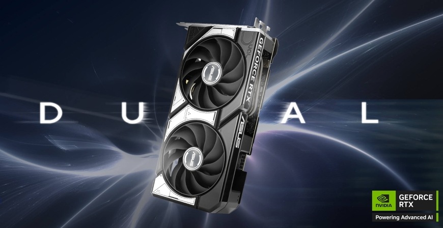 Grafická karta Asus Dual GeForce RTX 5060 8G OC čierny Grafická karta Asus Dual GeForce RTX 5060 8G OC čierny