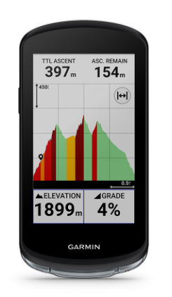 Cyklopočítač s GPS Garmin EDGE 1040 Bundle čierny