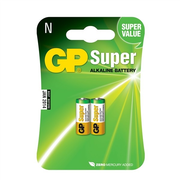 Batéria alkalická GP Super LR1, 910A, blister 2ks