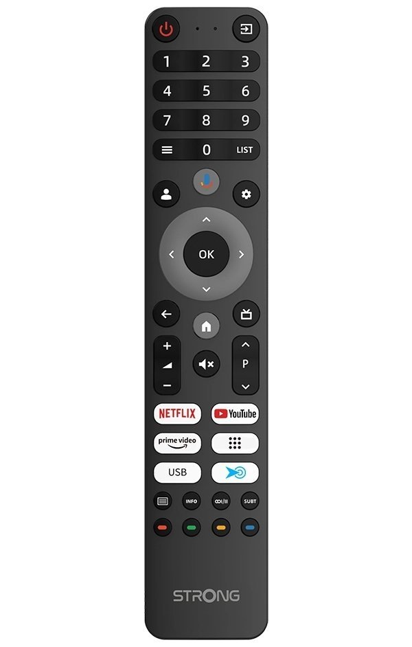 Chytrý ovládač k televízii Strong SRT65UG8773C