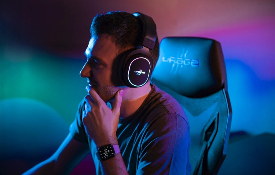 Headset Hama uRage SoundZ 800 7.1 V2 čierny Slúchadlá Hama uRage SoundZ 800 7.1 V2 prináša stereo priestorový zvuk
