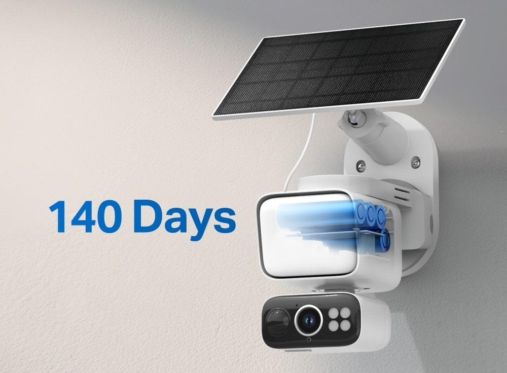 IP kamera TP-Link Tapo C615F 2K Solar Kit je určená na použitie v exteriéri vďaka krytiu IP65