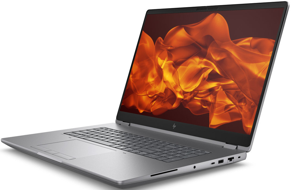 Pohľad šikmo zo strany na laptop ZBook Fury G1i s odnímateľnými komponentmi