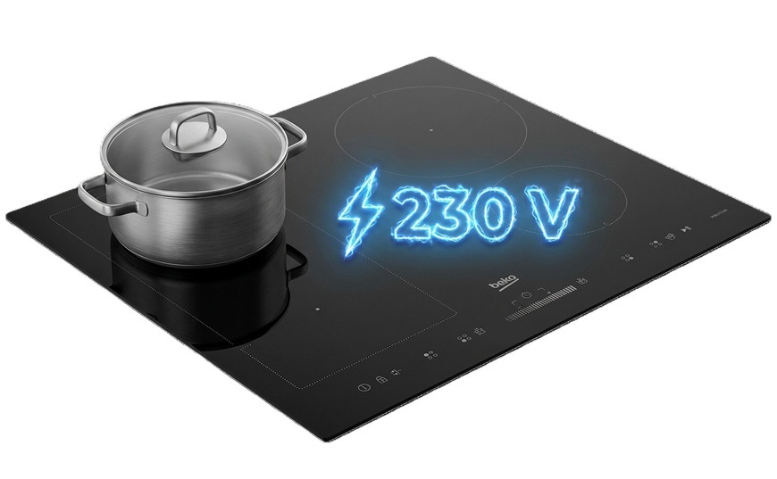Indukčná varná doska Beko HII64400QT čierna Beko HII64400QT, power management