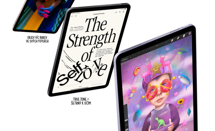 Tablet Apple iPad Air (2022) Wi-Fi + Cellular 64GB - kozmicky sivý Tablet Apple iPad Air (2022) Wi-Fi + Cellular 64GB - kozmicky sivý