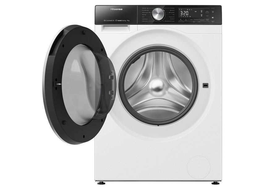 Vopred plnená práčka Hisense WF5S9045BW, biela, Power JetWash