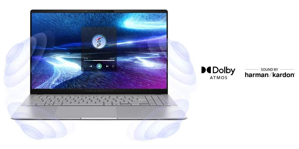Notebook Asus Vivobook S 15 OLED strieborný Notebook Asus Vivobook S 15 OLED strieborný