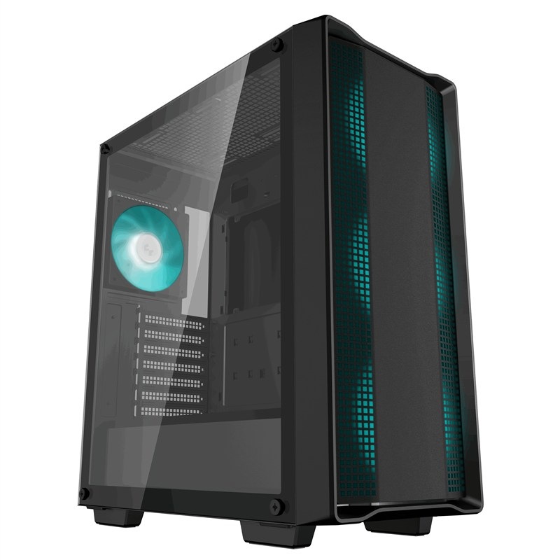 PC skriňa DeepCool CC560 V2, čierna farba.
