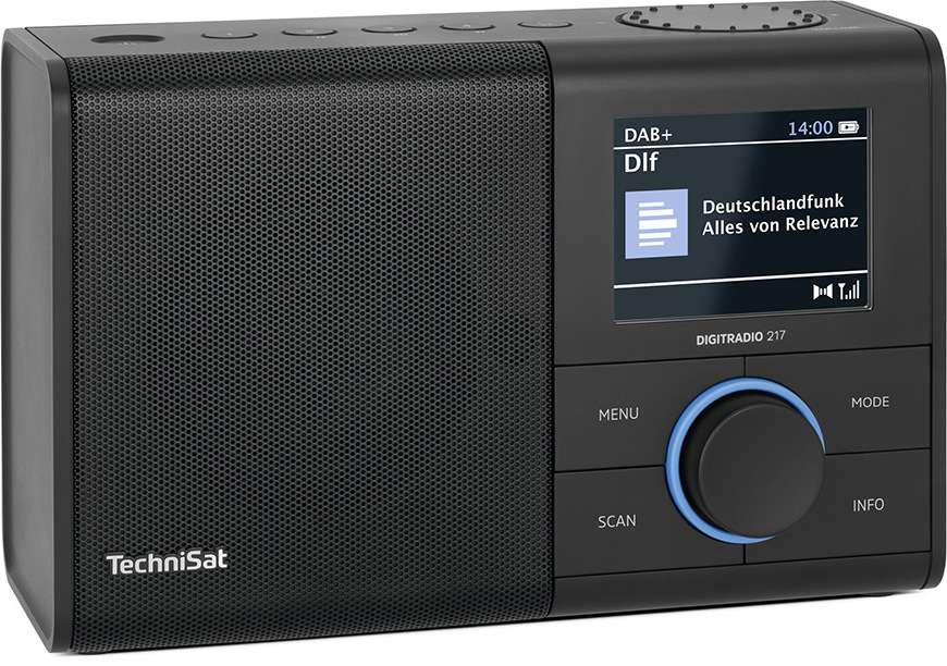 Rádioprijímač s DAB+ Technisat DigitRadio 217 čierny Rádioprijímač DAB+ Technisat DigitRadio 217, čierny
