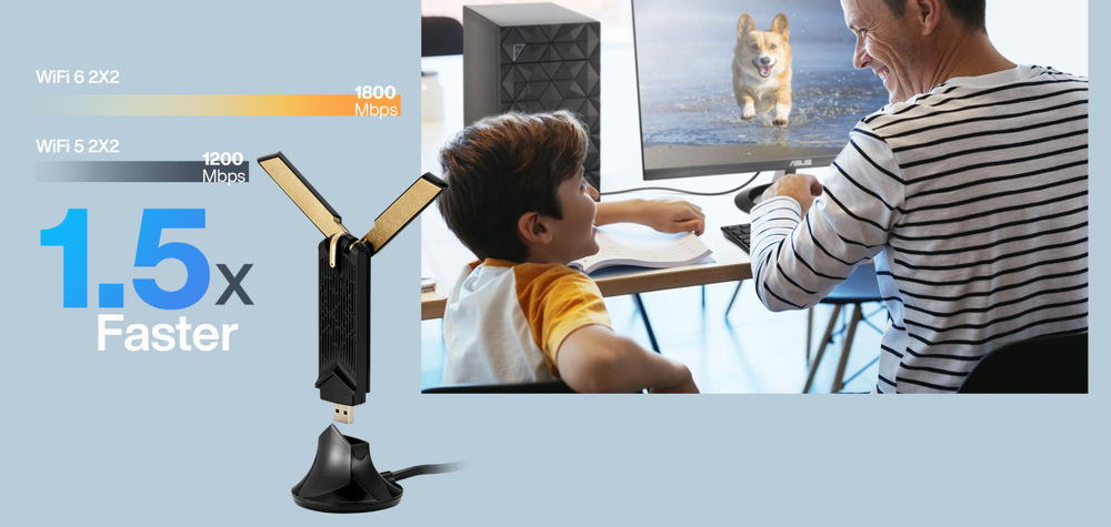 Wi-Fi adaptér Asus USB-AX56 Asus USB-AX56