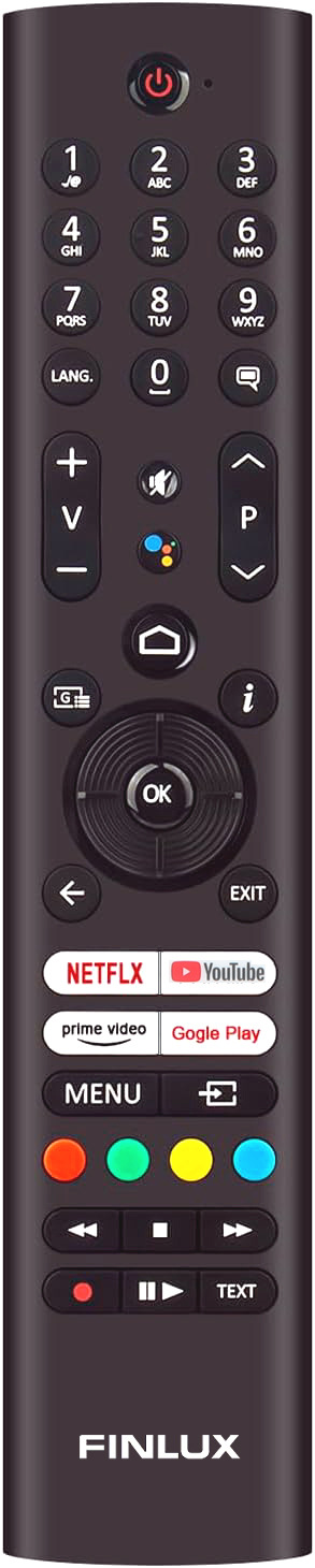 Televízor Finlux 24FHI5671 Chytrý ovládač k televízii Finlux 24FHI5671