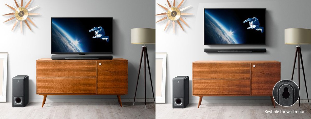 Soundbar Yamaha YAS-207 čierny Soundbar Yamaha YAS-207 čierny