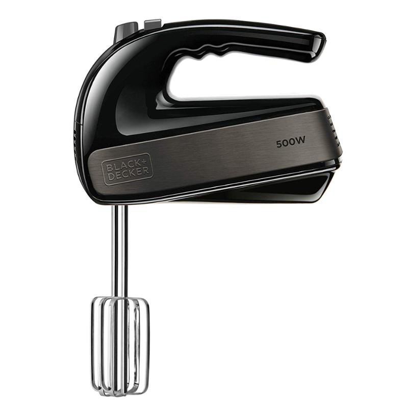 Ručný šľahač Black+Decker BXMX500E čierny/nerez