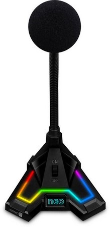 Mikrofón Connect IT NEO RGB ProMIC čierny