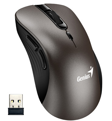 Myš Genius Ergo 8100S sivá/Titanium GEN31030040402