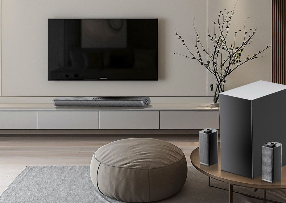 Soundbar WG TV 4.1CH BT AirFlex čierny