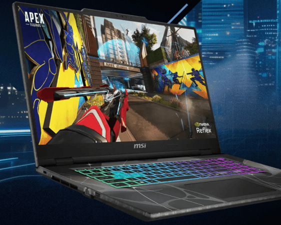 Notebook MSI Cyborg 17 B2RWFKG-064XCZ čierny