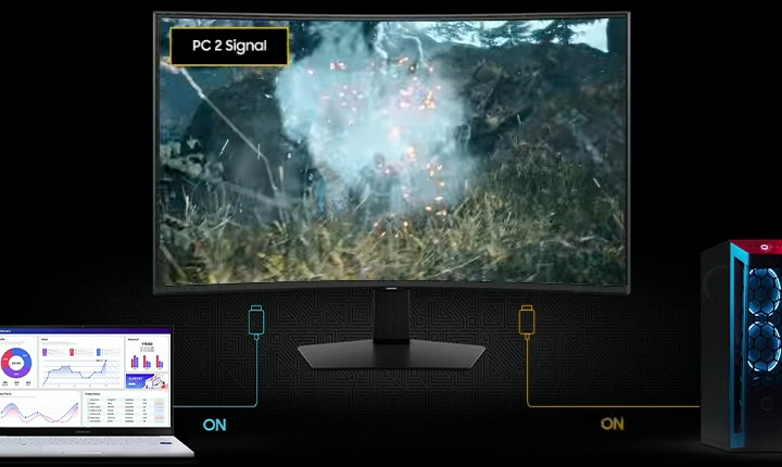 Samsung Odyssey G7, čierna