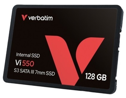 SSD Verbatim Vi550 S3 128GB SATA VERBATIM SSD Vi550 S3 128GB SATA III, 2.5” W 430/ R 560 MB/s