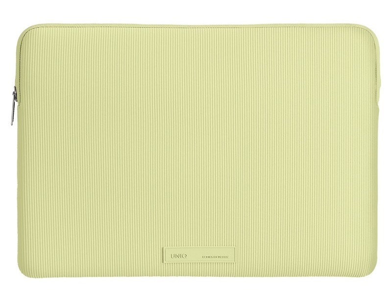 Puzdro Uniq na MacBook Neo a Air 13“, zelená farba