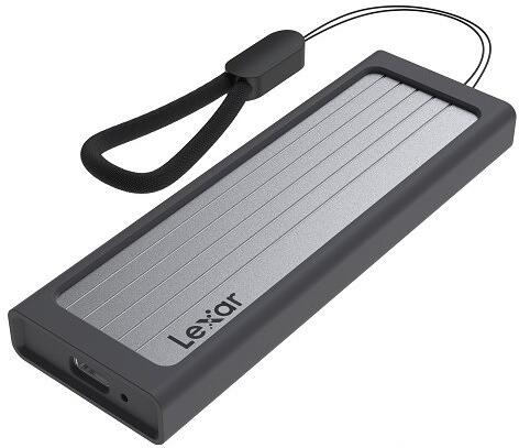 Externý rámček Lexar E06 SSD M.2 PCle strieborný