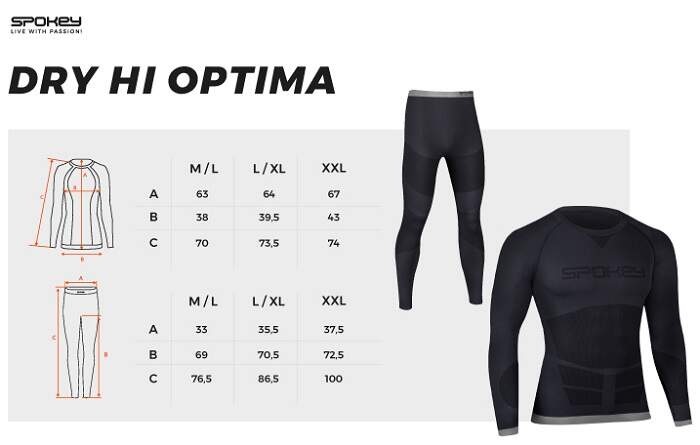 Set termobielizne Spokey DRY HI OPTI L/XL Set termobielizne Spokey DRY HI OPTI L/XL