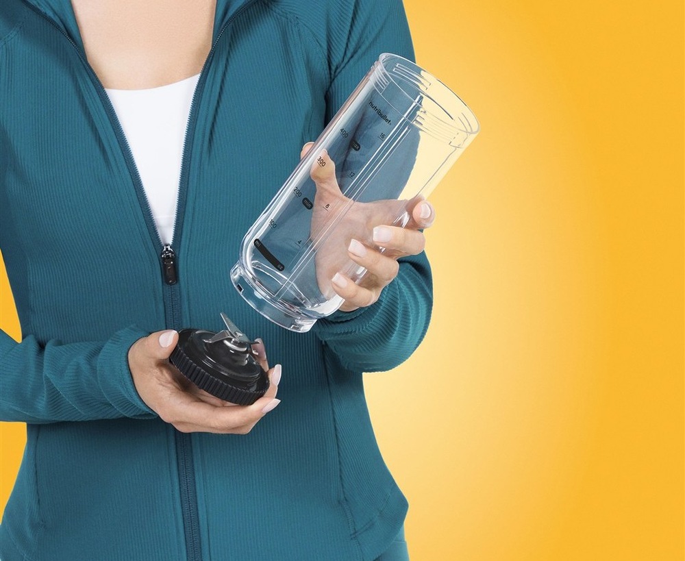Stolný mixér Nutribullet Flex NBP013GM antracitová farba Odnímateľné čepele stolného mixéra Nutribullet Flex NBP013GM
