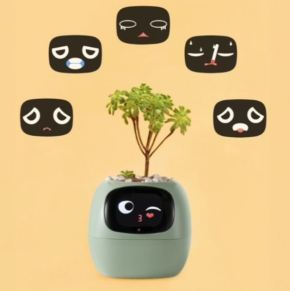 Chytrý kvetináč Plantsio IVY - zelený