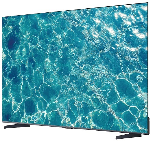 Televízia Haier s farebnou štruktúrou na displeji