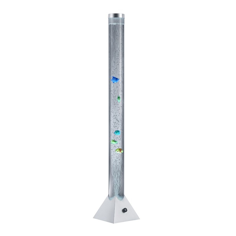 Stojacia lampa Reality MOTION Floor lamp titánová/viacfarebná