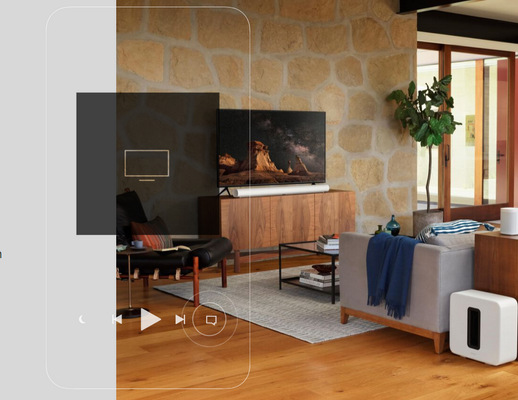 Soundbar SONOS Arc biely