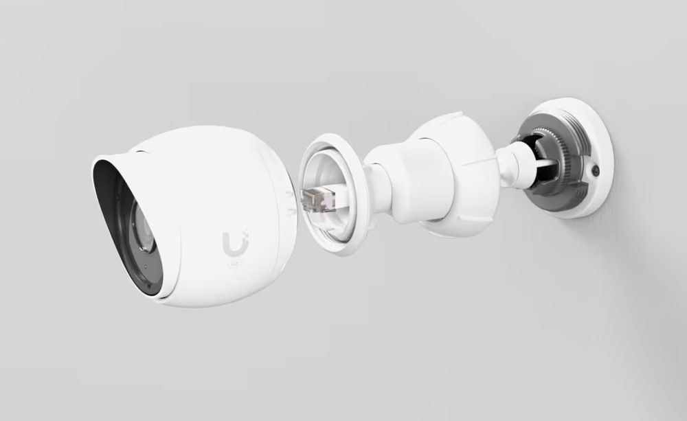 IP kamera Ubiquiti UniFi Protect UVC-G5-Bullet, outdoor, 4Mpx, IR, PoE napájanie, LAN 100Mb biela
