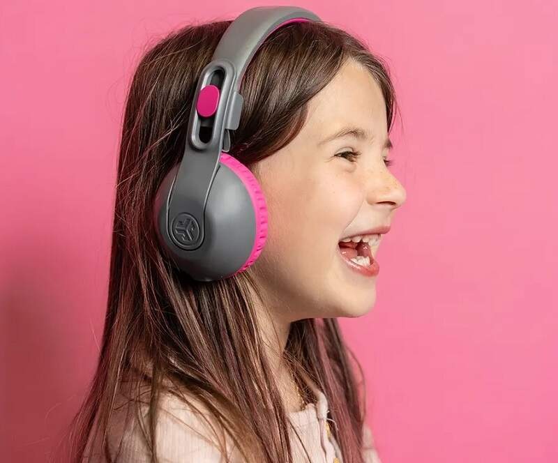 Slúchadlá JLab JBuddies Studio 2 Kids Wireless sivá/ružová Slúchadlá JLab JBuddies Studio 2 Kids Wireless sivá/ružová