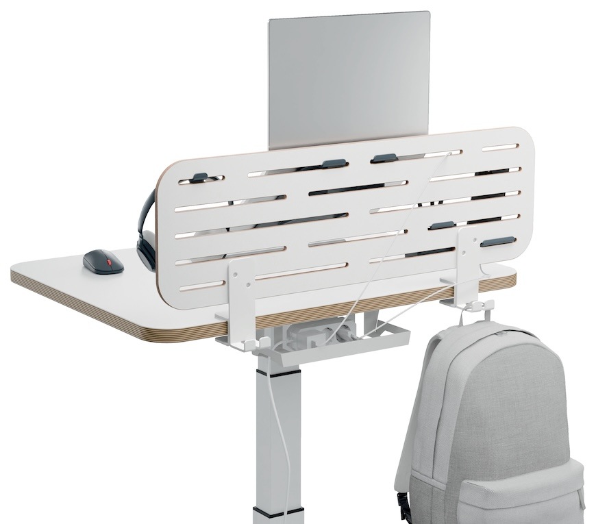 Organizér Leitz Ergo Pegboard Desk biely „“