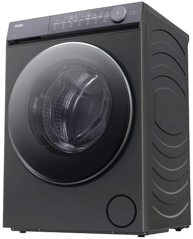 Práčka so sušičkou Haier HWD90BP14367GTUS antracitová farba práčka so sušičkou haier HWD90BP14367GTUS zo strany