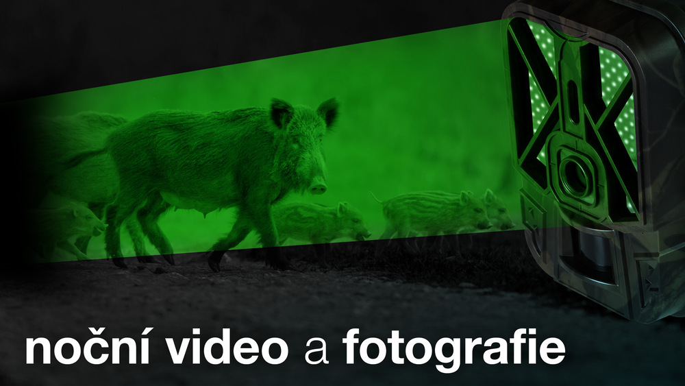 Fotopasca Evolveo StrongVision PRO 2G maskáčová farba Fotopasca Evolveo StrongVision PRO 2G maskáčová farba