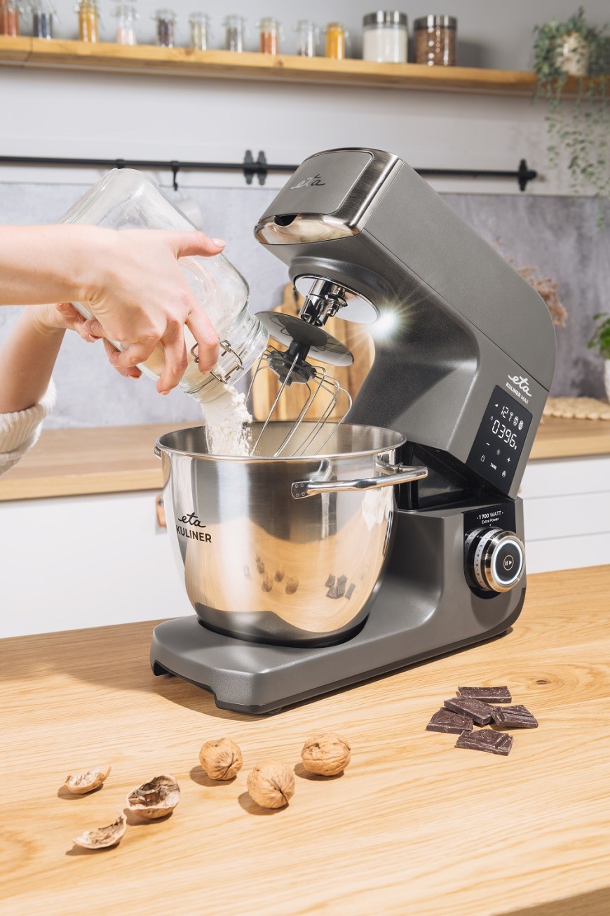 Kuchynský robot ETA Gratus Kuliner II Max 2038 90010 sivý Kuchynský robot ETA Kuliner II Max 2038 90010, integrovaná váha