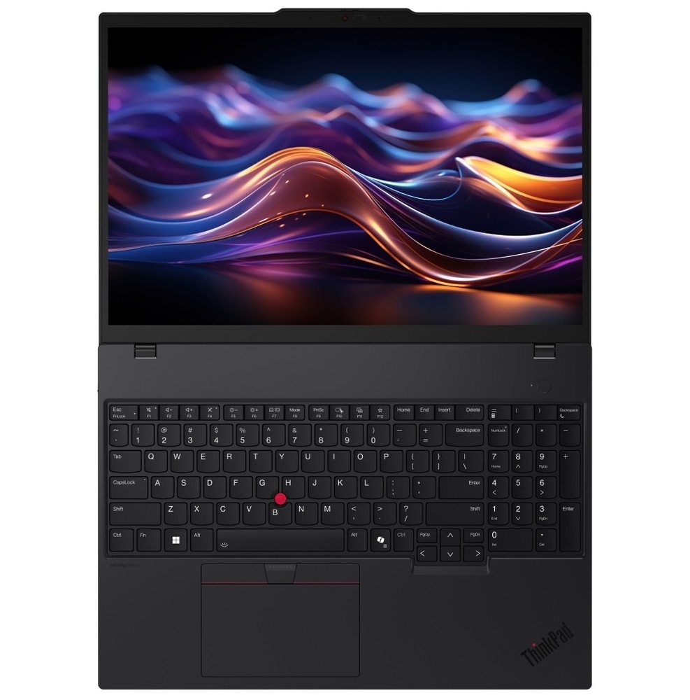 Notebook Lenovo ThinkPad P16s Gen 4 otvorený na 180 °
