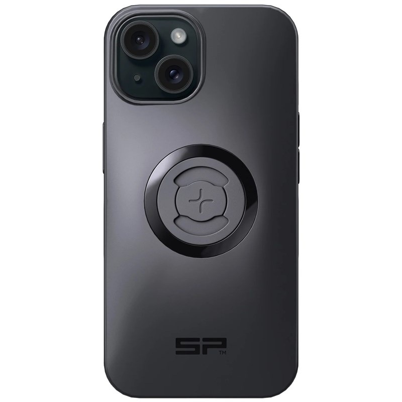 Kryt na mobil SP Connect SPC+ na Apple iPhone 15 čierny