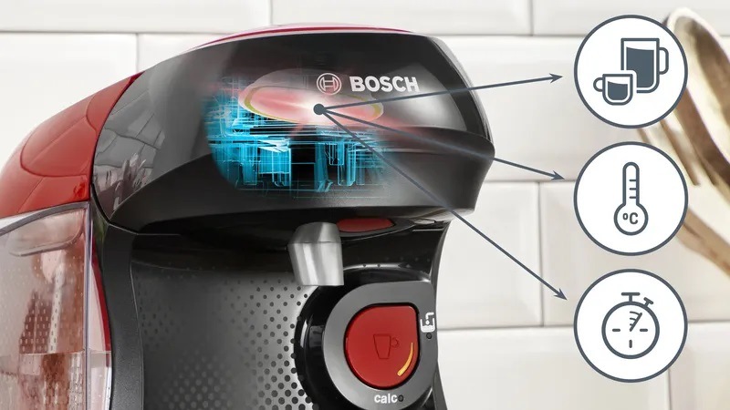 Kapsulový kávovar Bosch Tassimo Happy TAS103E červený "BOSTAS103E_carovy"