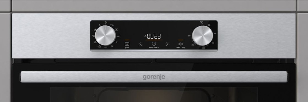Rúra Gorenje G400 BO6735E02XK0 nerez Rúra Gorenje BO6735E02XK0 ovládací panel detail