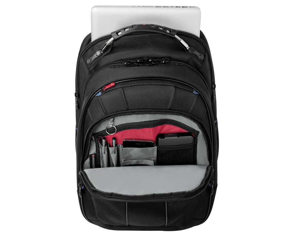 Batoh na notebook Wenger Carbon 17" čierny