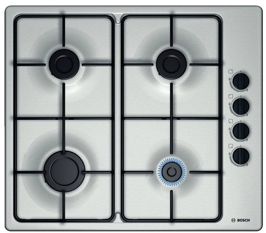 Plynová varná platňa Bosch Serie | 2 PBP6B5B80 nerez Plynová varná platňa Bosch Serie | 2 PBP6B5B80 nerez