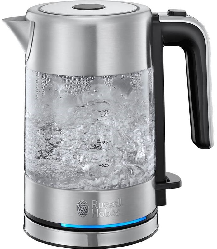 Rýchlovarná kanvica RUSSELL HOBBS 24191-70 Compact Home Glass sklo